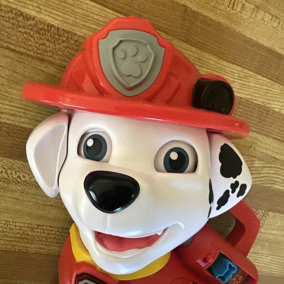 Paw Patrol VTech Treat Time Marshall Feed Him Alphabet Bones With Bones Works - Picture 4 of 14